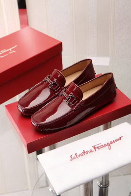 Salvatore Ferragamo Business Casual Men Shoes--058